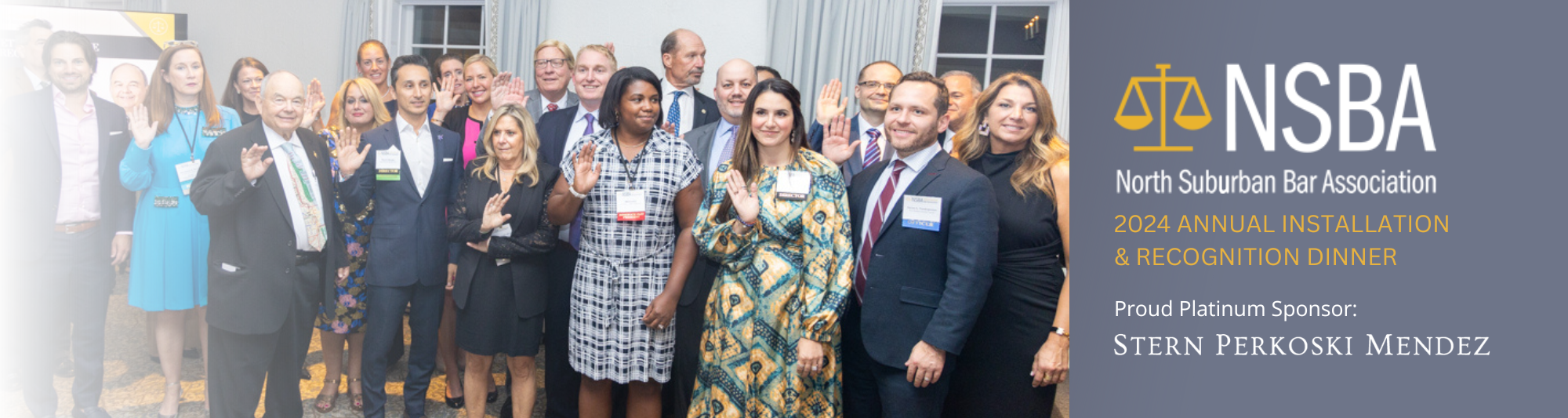 Attendees at the NSBA's Annual Installation & Recognition Dinner